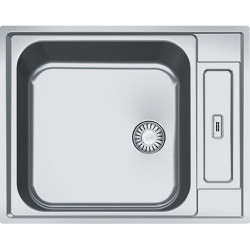 Franke Argos AGX 210 stainless steel sink flush mount 625x510 reversible 127.0380.400