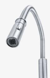 Franke Pescara Semi Pro L Kitchen tap flexible spout stainless steel 115.0472.960