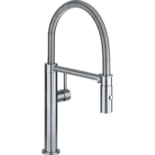 Franke Pescara Semi Pro L Kitchen tap flexible spout stainless steel 115.0472.960