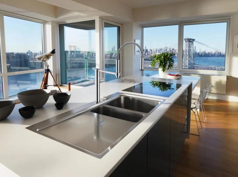 Franke Pescara Semi Pro 360 Kitchen tap flexible spout chrome 115.0393.976