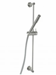 Waterevolution Flow sliding shower rail set with hand shower 800mm stainless steel T1661IE