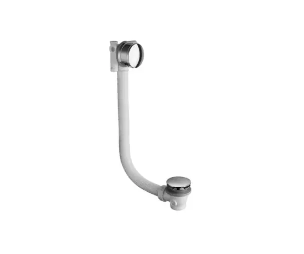 Waterevolution bath overflow with bath filler combination chrome B1ENCH01