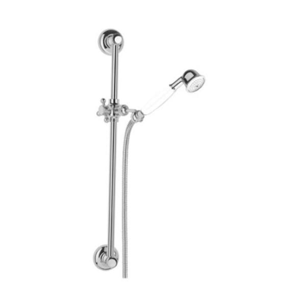 PB Classic Sliding rail Set with hand shower and shower hose stainless steel 1208899082