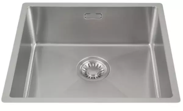 Lorreine 45R Luxury stainless steel kitchen sink 45x40 cm flush-mounted undermount and inset 1208912452