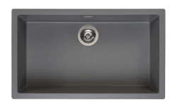 Reginox Amsterdam 72 Regi granite kitchen sink gray undermount and inset R30899