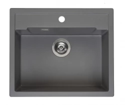 Reginox Amsterdam 54 Regi-granite tapwing kitchen sink gray inset R31056