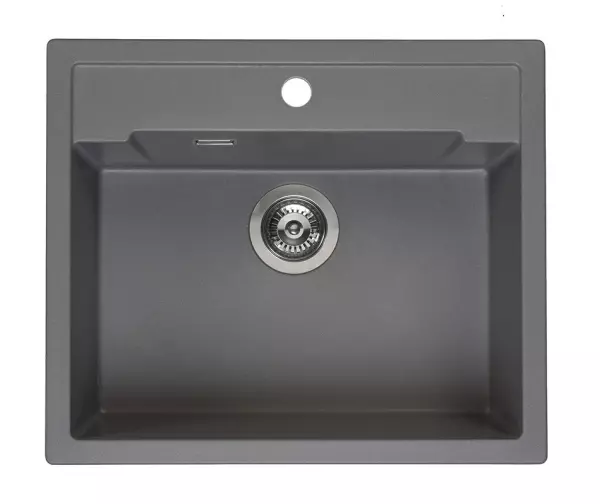 Reginox Amsterdam 54 Regi-granite tapwing kitchen sink gray inset R31056