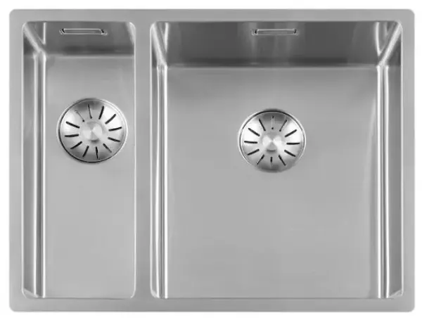 Lorreine 1534SP SuperPlug stainless steel one and a half sink 1534cm flush undermount and surface mounted 1208916692