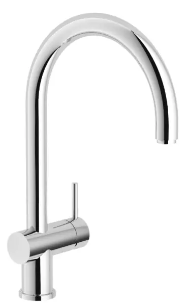 Reginox Yampa kitchen tap with swivel spout chrome K1050K R31698