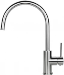 Reginox Spring Inox kitchen tap swivel spout completely stainless steel R31780