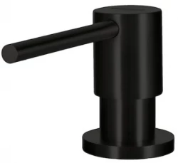 Lorreine Dender built-in soap dispenser stainless steel full stainless steel black matt 1208920476