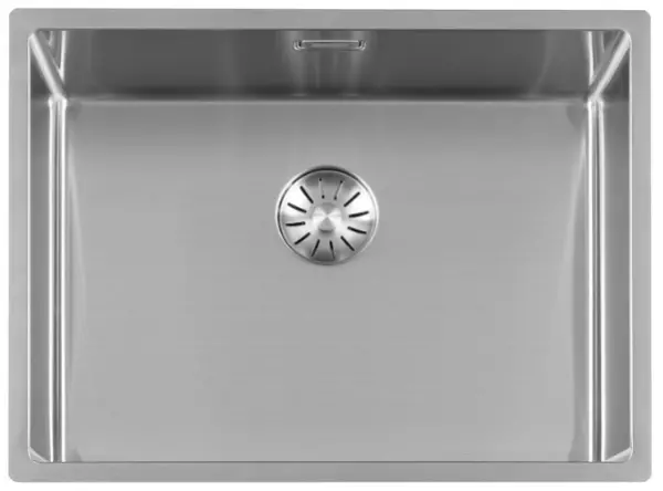 Lorreine 55SP Superplug stainless steel kitchen sink 55x40 cm flush mounted undermount and inset 1208920507