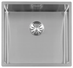 Lorreine 40SP37 Superplug stainless steel kitchen sink 40x37 cm flush mounted undermount and inset 1208920518