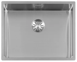 Lorreine 50SP37 stainless steel kitchen sink 50x37 cm flush mounted undermount and inset 1208920519