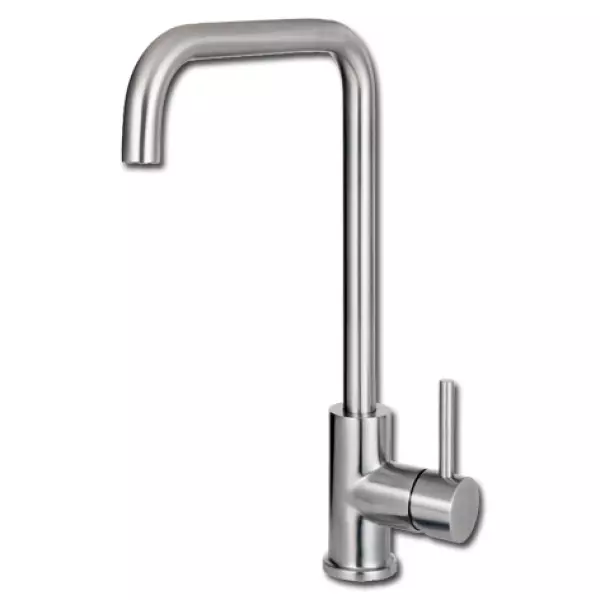 Caressi Basic Line Stainless Steel single lever kitchen mixer CABL001I 1208920576