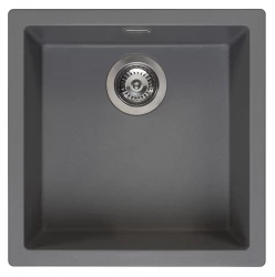 Reginox Amsterdam 40 Regi granite kitchen sink gray undermount and inset R32329