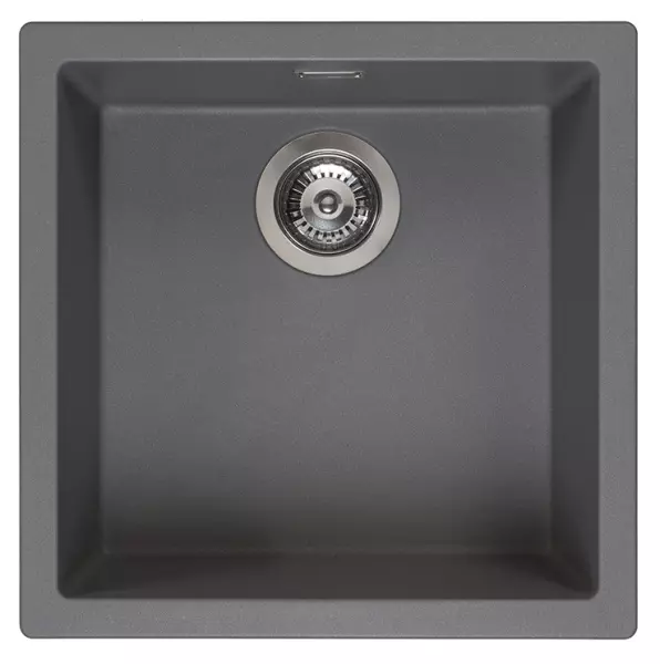 Reginox Amsterdam 40 Regi granite kitchen sink gray undermount and inset R32329