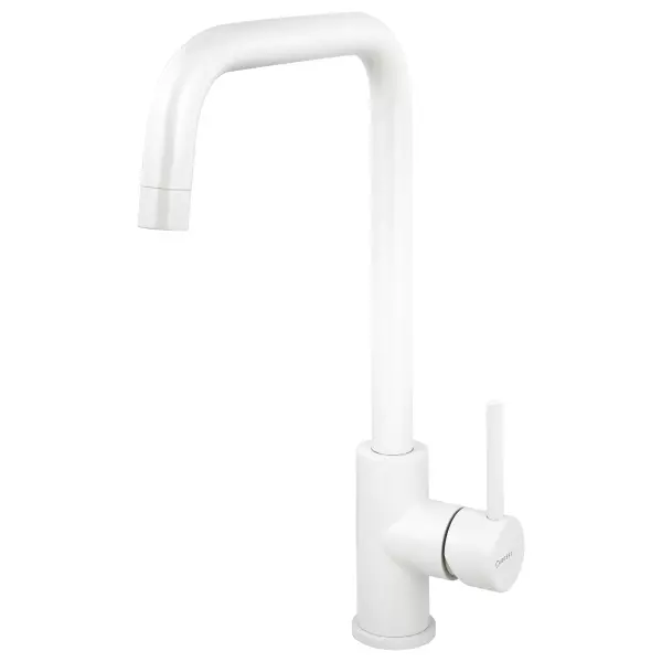 CARESSI White Line stainless steel single lever kitchen mixer tap CA106WH ECO 1208920610