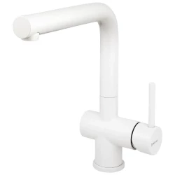 CARESSI White Line stainless steel single lever kitchen mixer tap CA108WH ECO 1208920611