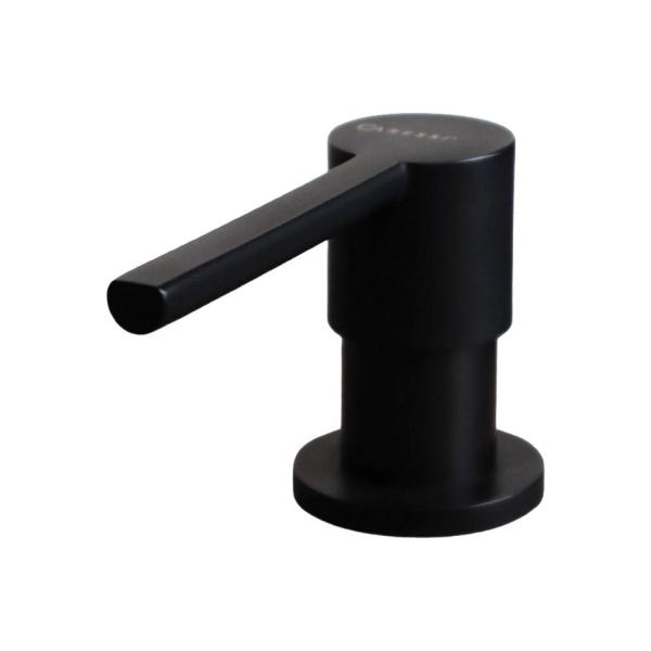 CARESSI Black Line soap dispenser stainless steel black CA203BK 1208920616