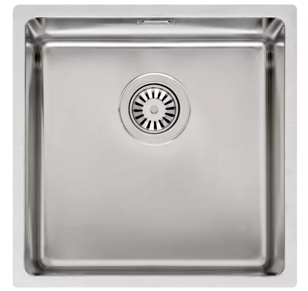 Reginox Houston stainless steel sink 40x40 undermounted, surface-mounted and flush-mounted L2000 R32848