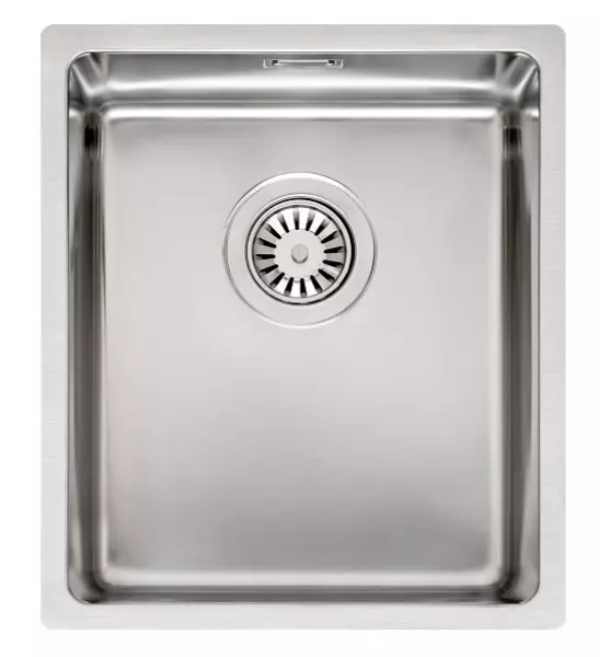 Reginox Houston stainless steel kitchen sink 34x40 flush mounted, inset and undermounted L2200 R32862