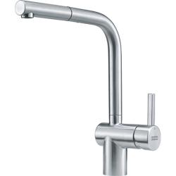 Franke stainless steel brushed kitchen tap Atlas Neo pull-out spout stainless steel 115.0521.438