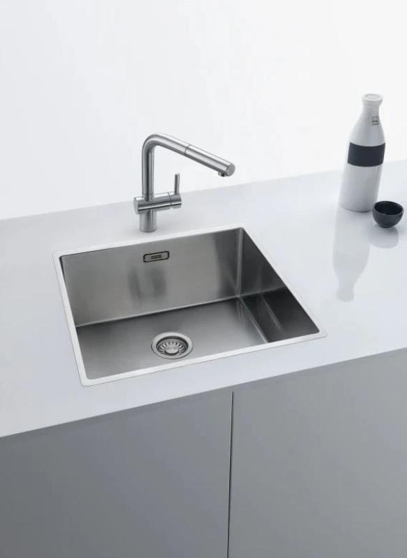 Franke Stainless Steel Brushed Kitchen Faucet Atlas Neo extendable spout inox 115.0521.438