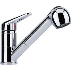 Franke Kitchen tap Delta Novara Plus pull-out hand shower chrome 115.0347.111