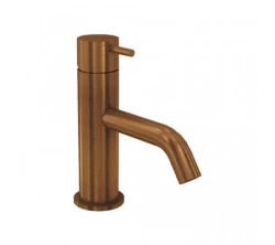 Waterevolution Flow basin tap PVD brushed copper T110CPE