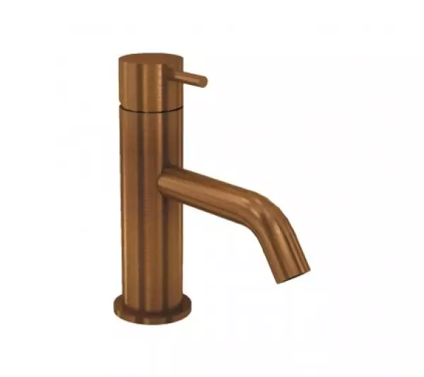 Waterevolution Flow basin tap PVD brushed copper T110CPE