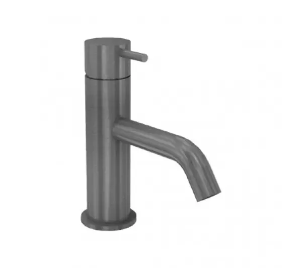 Waterevolution Flow basin tap PVD brushed gun metal T110GME