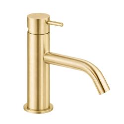 Waterevolution Flow washbasin faucet PVD brushed light gold T110WGE