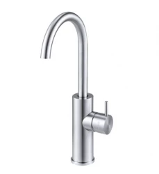 Waterevolution Flow washbasin tap high model stainless steel T1121FIE