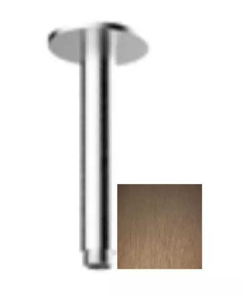 SB Round 316 ceiling shower arm round 10 cm PVD copper 1208946695