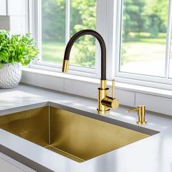 Luxury Built-in kitchen soap dispenser PVD gold 1208952330