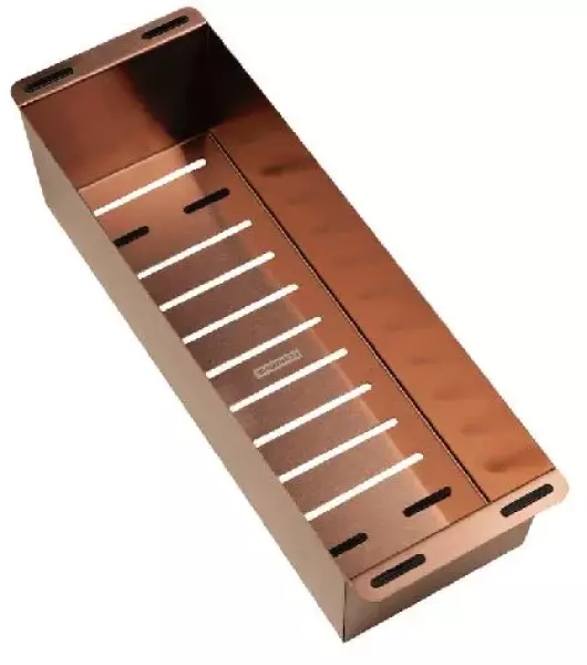 Lorreine Luxe Insert drainer basket stainless steel PVD copper for sink 40cm 1208952334