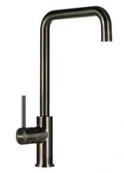 Lorreine Medway Gunmetal kitchen tap PVD with swivel spout 1208952362