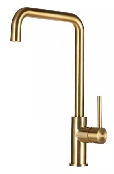 Lorreine Medway Gold kitchen tap PVD gold with swivel spout 1208952364