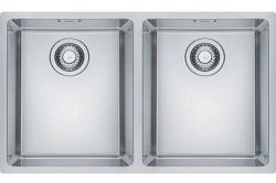 Franke Maris Double stainless steel kitchen sink MRX 220 flush mounted 127.0568.051