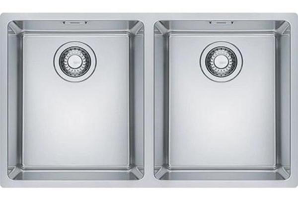 Franke Maris Double stainless steel kitchen sink MRX 220 flush mounted 127.0568.051