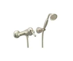 PB Nostalgic Shower Set with Handheld Shower Surface-Mounted Stainless Steel