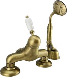 PB Nostalgic Shower Set with Hand Shower Wall Mount Bronze