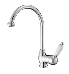 PB classic kitchen tap single lever with swivel spout 200 mm Chrome 1208953113