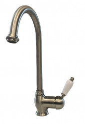 PB classic kitchen tap single lever with swivel spout 200 mm stainless steel 1208953115