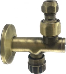 PB Unix angle stop valve angle stop filter valve bronze for basin tap and washbasin tap 1208953287