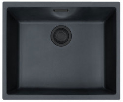 Franke Black plastic black sink 50x41cm undermount 1208953777