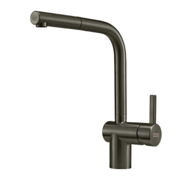 Franke Kitchen faucet Atlas Neo with extendable spout pvd gun metal 115.0628.210