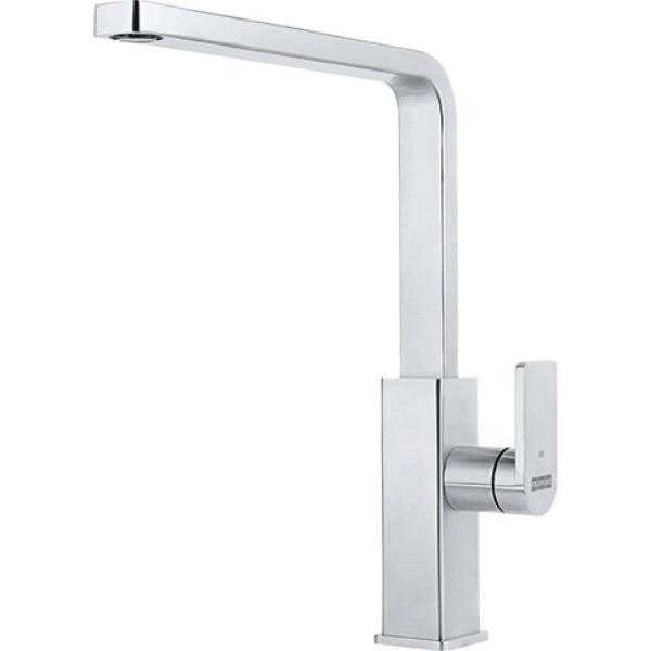 Franke solid stainless steel kitchen tap Mythos with swivel spout stainless steel 115.0547.852