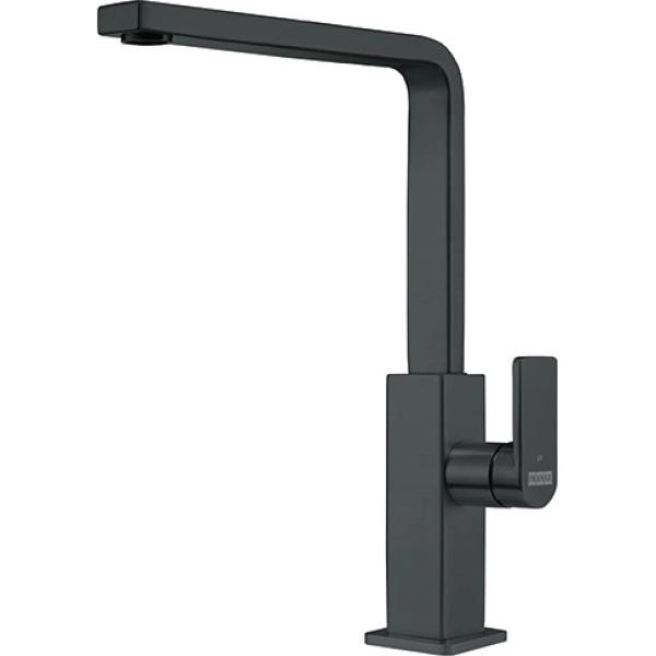 Franke brushed black Kitchen tap Mythos with swivel spout 115.0550.441